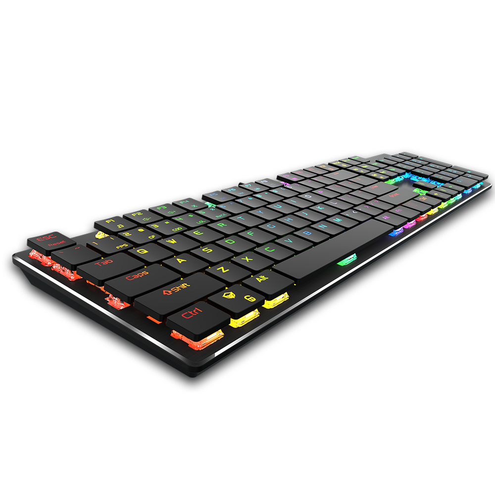 Meetion Ultra-Thin RGB Mechanical USB Keyboard