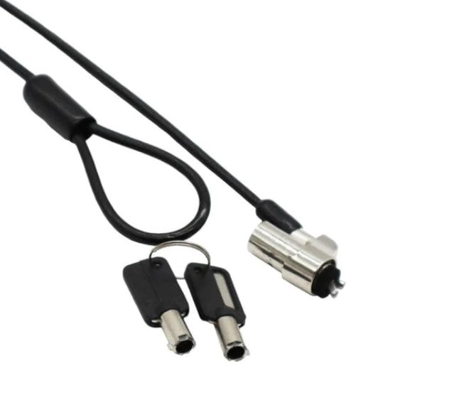 Gizzu 1.8m Noble Wedge Laptop Cable Lock - Keyed Security Solution