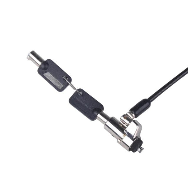 Gizzu 1.8m Noble Wedge Laptop Cable Lock - Keyed Security Solution