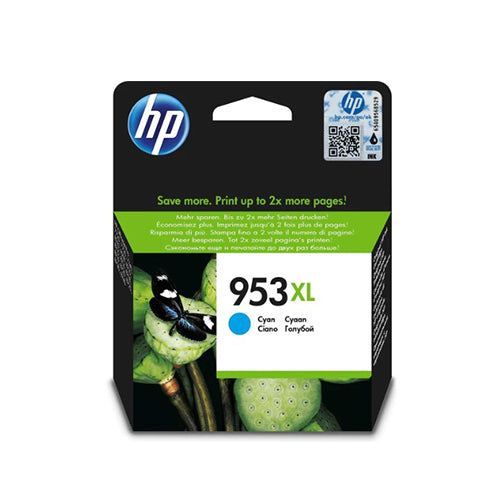 HP 953XL High Yield Cyan Original Ink Cartridge