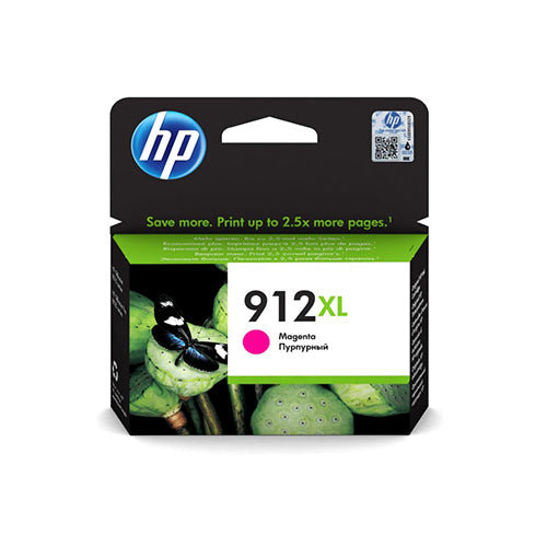 HP 912XL High Yield Cyan Original Ink Cartridge Single - pack 3YL81AE11