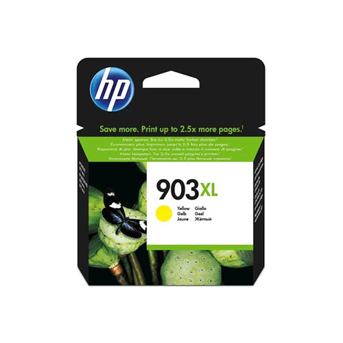HP 903XL Yellow High Yield Printer Ink Cartridge Original T6M11AE Single-pack