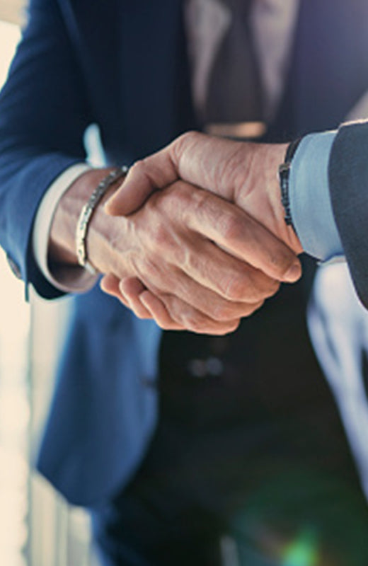 Two Men Shaking Hands