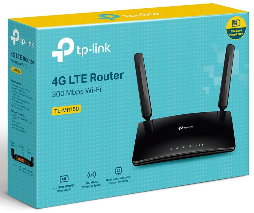TP-Link TL-MR150 300Mbps Wireless N 4G LTE Router