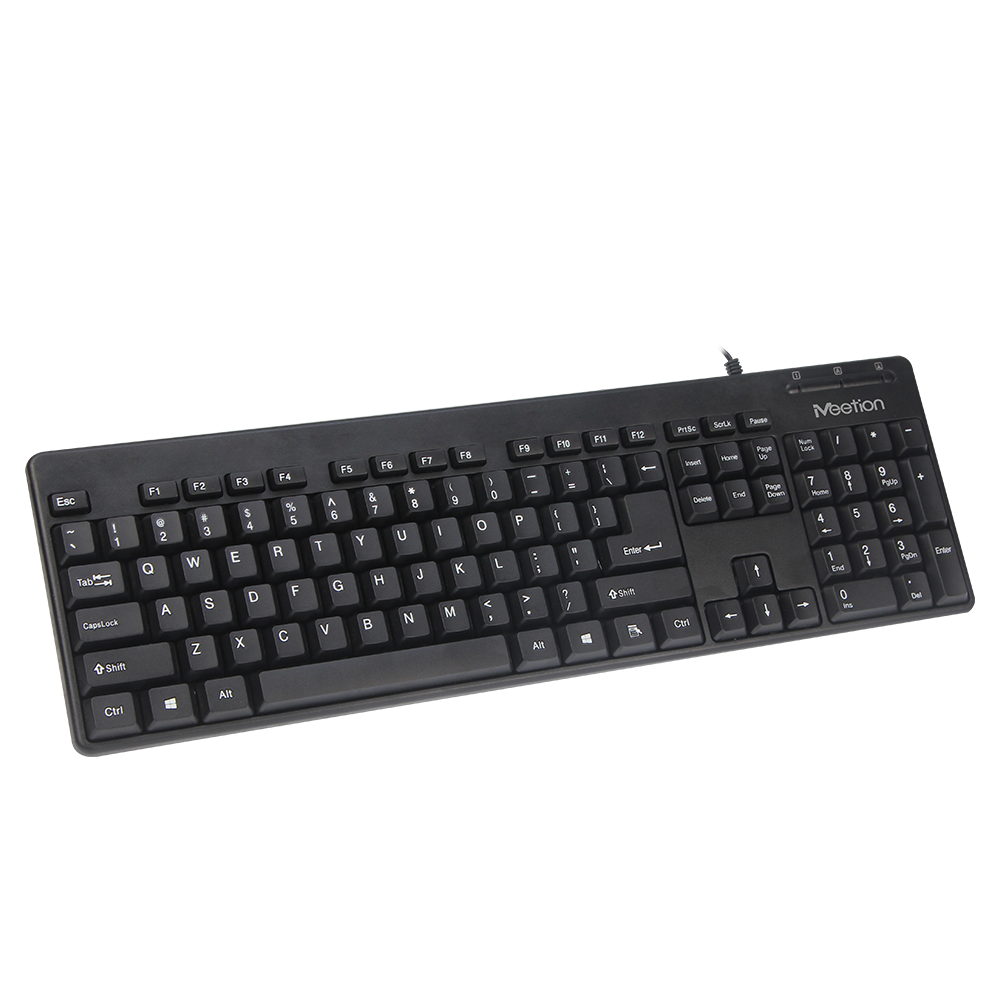 Meetion AK100 Standard USB Wired Keyboard