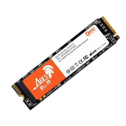 Dato DP700 M.2 PCIe Gen3x4 NVMe 512GB SSD - High-Speed Storage for Demanding Applications
